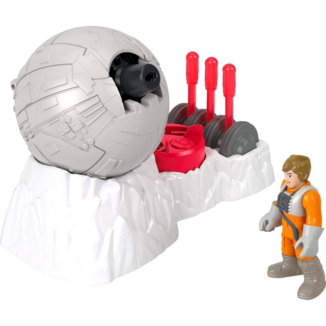 Set de juego de juguete Fisher-Price Imaginext Star Wars Cannon Luke