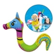 thumbnail image 3 of pitrice Inflatable Floating Noodle Swimming Pool Rest Outdoor Beach Toy Hippocampus 131x19cm, 3 of 6