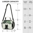 thumbnail image 4 of FORMRS Student Insulated Lunch Bag with Shoulder Strap Reusable Cooler Box for School, Black Cat Umbrella, 4 of 9