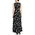 thumbnail image 2 of Rachel Roy Womens Surplice Maxi Dress, Black, 4, 2 of 2