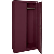 Elite Series Wardrobe Cabinet with Adjustable Shelf, 36"W x 24"D x 72"H, Burgundy