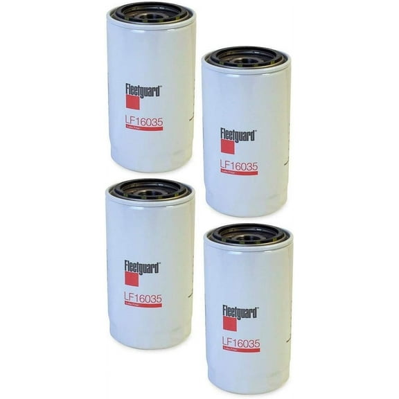 LF16035 Fleetguard Oil Filter (Pack of 4)