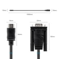 thumbnail image 3 of HD To VGA Cable, Male To Male HD To VGA Cord Plug And Play  For TV, 3 of 8