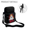 thumbnail image 5 of FUIALDOLG Satchel Crossbody Bag for Travel Shopping, Zippered 2-Layer over Shoulder Bags for Women Halloween Ghost Crossbody Bag, 5 of 7