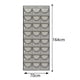 thumbnail image 5 of 2 estantes para sombreros con 24 bolsillos para colocar sobre la puerta (negro), 5 of 5