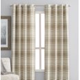 thumbnail image 1 of Panneau à oeillets rideau Reilly Plaid de hometrends de 84 po, 1 of 1