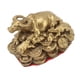 thumbnail image 5 of Estatua de toro de latón que atrae riqueza, buena suerte, decoración de toro hecha a mano Figura de toro para gabinete de TV Oficina, 5 of 10
