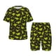 thumbnail image 1 of Fotbe Cute Dinosaurs (2) Pijama Estampada de 2 Piezas para Niños – Ropa de Dormir de Manga Corta Cómoda para Niños y Niñas, Camiseta y Shorts de Algodón-Small, 1 of 6
