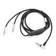 thumbnail image 1 of Headphone Cable with Wire Control Fit for Sennheiser HD202 HD497 HD447 HD212 pro EH250 EH350, 1 of 2