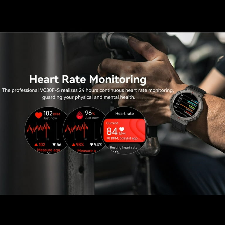 Rainbuvvy New DM58 Drop Resistant GPS Smart Watch 1.43 Inch AMOLED