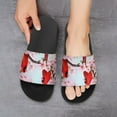 thumbnail image 6 of GZHJMY Stylish Slides for Women Men, Red Bird Spring Soft Flexible Slip-on Sandals Slippers, 6 of 7