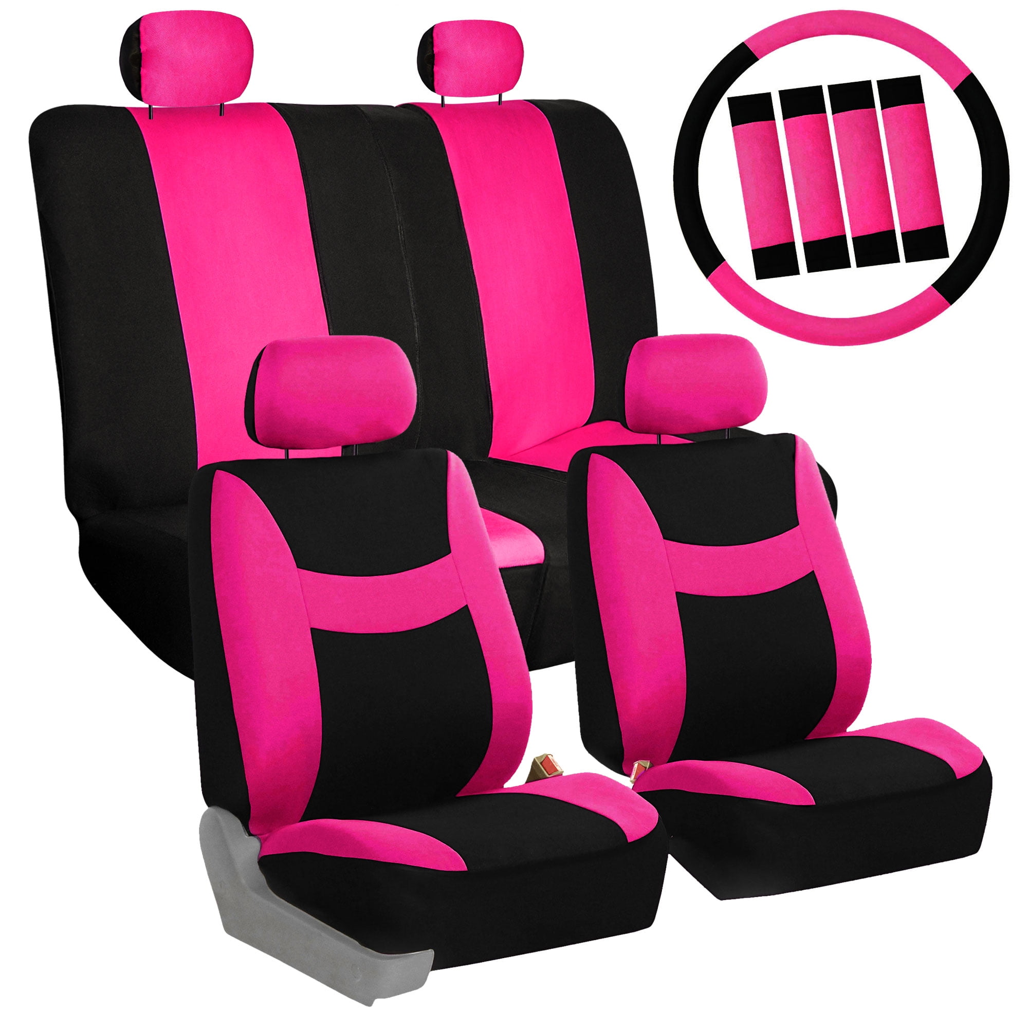 6 Colors Car Seat Covers For Sedan Suv Truck Split Bench Full