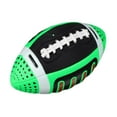thumbnail image 4 of Thinsony Kids Rugby Ball Gift Portable Soccer 3 Sports Size Rugby Blue Outdoor Ball Indoor Green 11x22cm, 4 of 6