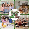 thumbnail image 5 of ZYNERY Football Party Supplies Tableware Set, Green and Brown, 142-Piece (Serves 24), 5 of 7
