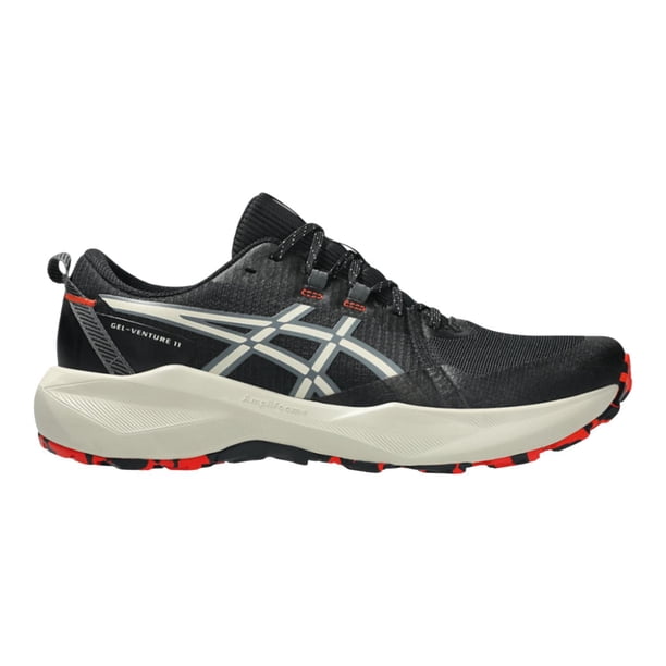 TENIS ASICS HOMBRE VENTURE 11 NEGRO BEIGE TRAIL RUNNING negro 285