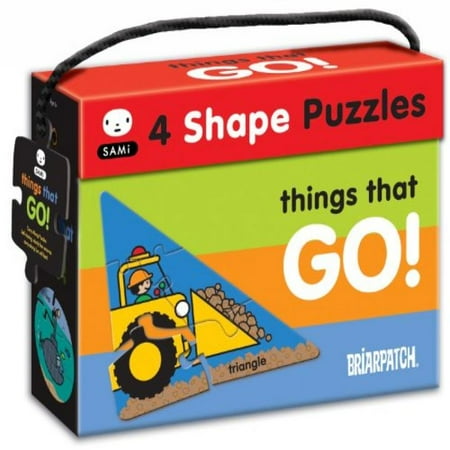 Briarpatch SAMi 4 in 1 Vehicles Shapes Puzzle