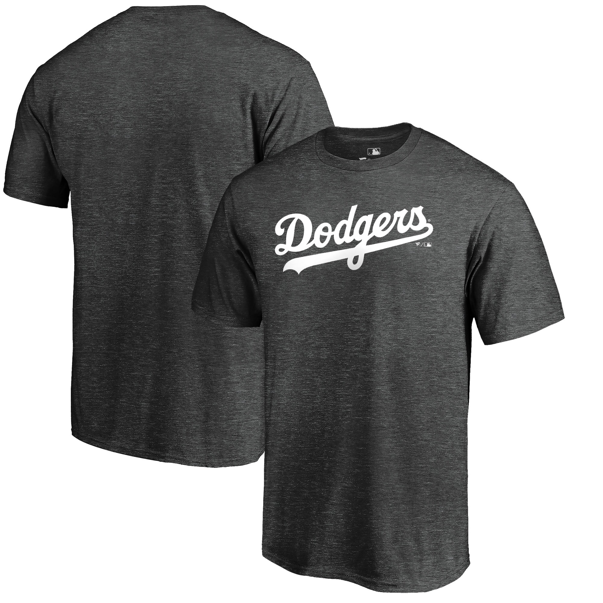 Los Angeles Dodgers Fanatics Branded Team Wordmark TShirt Heathered