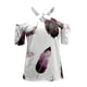 thumbnail image 4 of Tops Para Mujer Blusa Informal Elegante Camisas Con Hombros Descubiertos Cuello Halter Cruzado Erógeno Manga Corta Impreso Túnica Elegante Odeerbi  ODB164787, 4 of 5