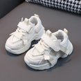 thumbnail image 5 of Sopiago Toddler Boy Athletic Shoes Toddler Flashing Walking Shoes Breathable Sport Kids Sneakers Girls Beige (Toddler/Little kid),7.5, 5 of 5