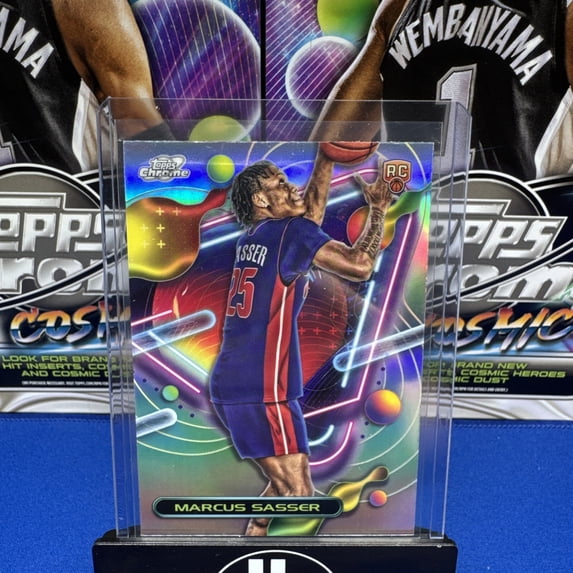 2023 Topps Cosmic Chrome Marcus Sasser #172 Chrome Parallel/Variety