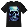 thumbnail image 2 of Plus Size Shirt for Women Oversized Black Tops for Women Short Sleeves Shirt for Women Skull 6 T Shirt Crewneck Shirt for Women M, 2 of 5