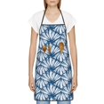 thumbnail image 3 of Sikiie Blue Shells Aprons for Kitchen Cooking Aprons, Chef Apron for Men Women Chef, 3 of 7