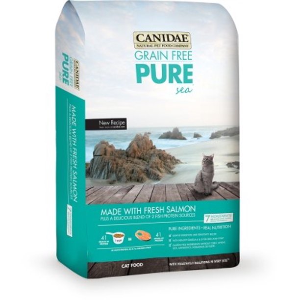 Canidae Pure Sea GrainFree Fresh Salmon Dry Cat Food, 10 lb Walmart