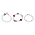 thumbnail image 1 of Pulsera de Cadena ANGGREK Pulsera de Cuentas de Madera Blanca Transparente Pulsera de Mujer Pulseras Simples Pulsera de Plata Esterlina Ajustable Pulsera de Ámbar, 1 of 8