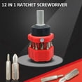 thumbnail image 3 of Multitool Screwdriver, Multi Screwdriver Tool All In One Multi purpose combination screwdriver 12 in 1 mini screwdriver set All In One Screwdriver repair and disassembly, 3 of 7