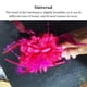 thumbnail image 5 of Diadema Qarigey Mujeres boda ceremonia pluma flor ornamento Azul claro AP012180-08B, 5 of 6