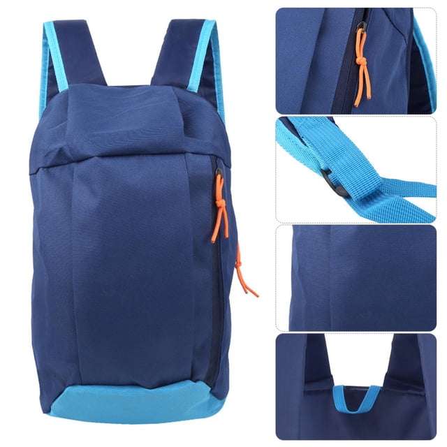 Mochila Deportiva Para Hombre, Senderismo para Mujer, Bolsa Ligera de Vije para Portátil, Bolsa de Camping, Naranja