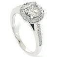 thumbnail image 3 of Pompeii 1 3/8ct Diamond Halo Ring 14K White Gold (G/H,I2), 3 of 3