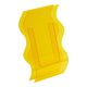 thumbnail image 3 of 1 UNID decorativo florero florero ondulado florero seco florero de flores (amarillo), 3 of 5
