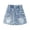 4-Blue, variant on Girls Denim Skirt High Waist A-Line Jean Skirt Knee Length Trendy Jeans Skorts Summer Outfits for Girls (1-Blue 7-8)