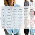 thumbnail image 3 of Edvintorg Womens Button Up Shirts Cotton Turndown Collar Long Sleeve Casual Loose Lightweight Top Plus Size Womens Fashion Black S, 3 of 6