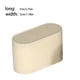 thumbnail image 3 of Qarigey Cojín para reloj, soporte para almohadas, soporte cómodo, organizador, venta de negocios, estuches para tienda en casa, herramientas de Relojes Beige Qarigey  AP018024-02, 3 of 6