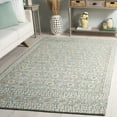 thumbnail image 2 of SAFAVIEH Micro-Loop Blazhe Floral Area Rug, Green/Ivory, 5' x 8', 2 of 7