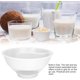 thumbnail image 3 of Cuenco Dividido para Cereales, Cuenco para Cereales Antiempap, Cuenco para Aperitivos Reutilizable Separ Apilable, Cuenco para Inmersión de Chips para Hel, Yogur, Bayas (Blanco), 3 of 3