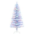 thumbnail image 5 of Christmas Trees 5ft Tall Pre-Lit Douglas Fir Artificial Christmas Tree with Realistic Branches, Multi-Color LED Lights, Fiber Optics and 180 Tips - White/Blue,Artificial Christmas Trees, 5 of 7