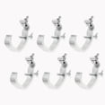 thumbnail image 1 of Runquan 6 Pieces Stage Light Clamp Stage Hook Clamp for Photo Studio Arm Light Stand, 1 of 8