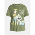 thumbnail image 5 of Toy Story Women's Gang Graphic Tee with Short Sleeves, Sizes XXS-XXL, 5 of 5