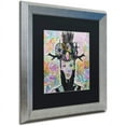 thumbnail image 2 of Trademark Fine Art "Lucid" Canvas Art by Dean Russo, Black Matte, Silver Frame, 2 of 4