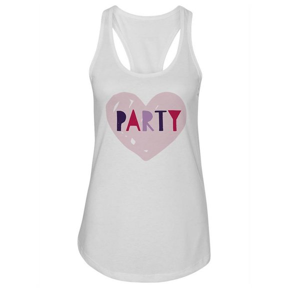 Party Design  Tank Women -Image by Shutterstock, Female Small