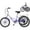 Purple, variant on ABORON Adult Folding Tricycles, 7 Speed Folding Adult Trikes, 24 Inch 3 Wheel Bikes with Low Step-Through, Foldable Tricycle for Adults, Women, Men, Seniors