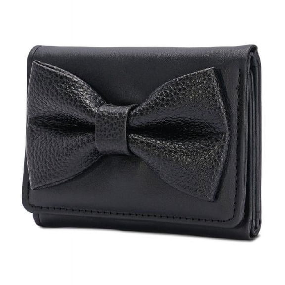 ROZYARD Change Purse Wallet Bows Short Purse PU Coin Purse with Card Holder