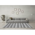 thumbnail image 3 of Ahgly Company Indoor Rectangle Solid Gray Modern Area Rugs, 2' x 3', 3 of 4