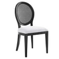 thumbnail image 3 of Modway Forte French Vintage Dining Side Chair in Black White, 3 of 10