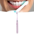 thumbnail image 4 of Electric Toothbrush, Practical Frequency Conversion Durable Timing Electric Toothbrush  For Man For Bathroom For Home For Woman For Adult Rose Pink,Cool Black,Cheese White, 4 of 8