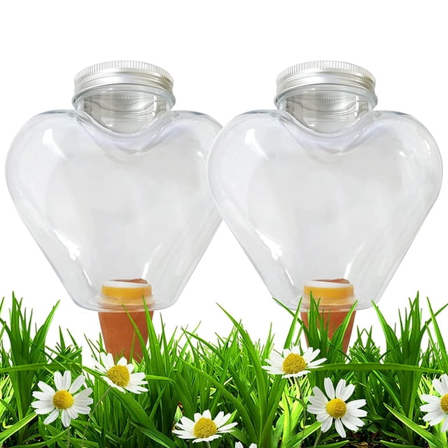 Bola de riego automático para plantas, maceta con riego automático, paquete de 2, irrigador por goteo automático para plantas de interior y exterior, plantas colgantes, plantas de jardín,