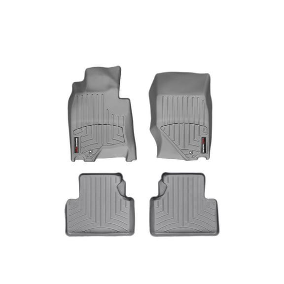 WeatherTech Custom Fit FloorLiners compatible with 2007-2007 Infiniti G - 1st & 2nd Row (2-pc. Rear Liner), Grey